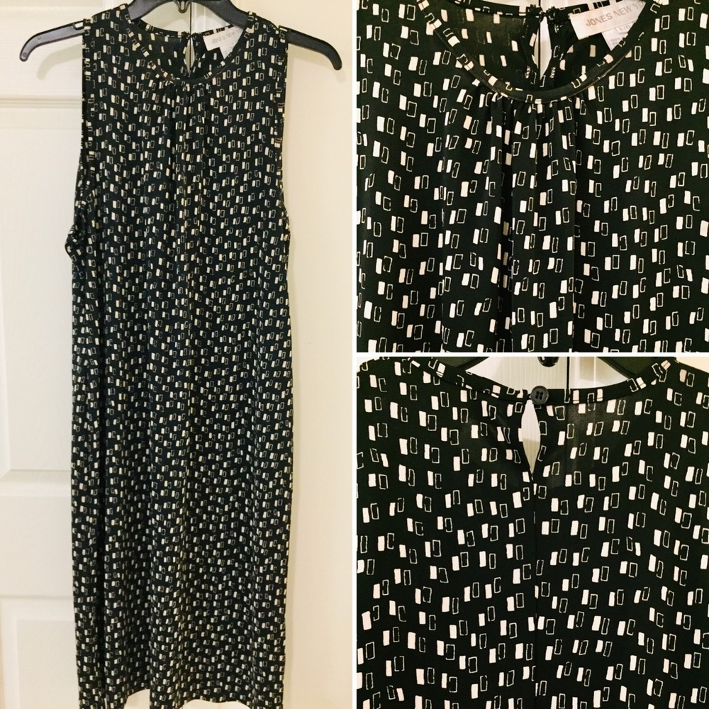 Jones New York sleeveless summer sheath dress